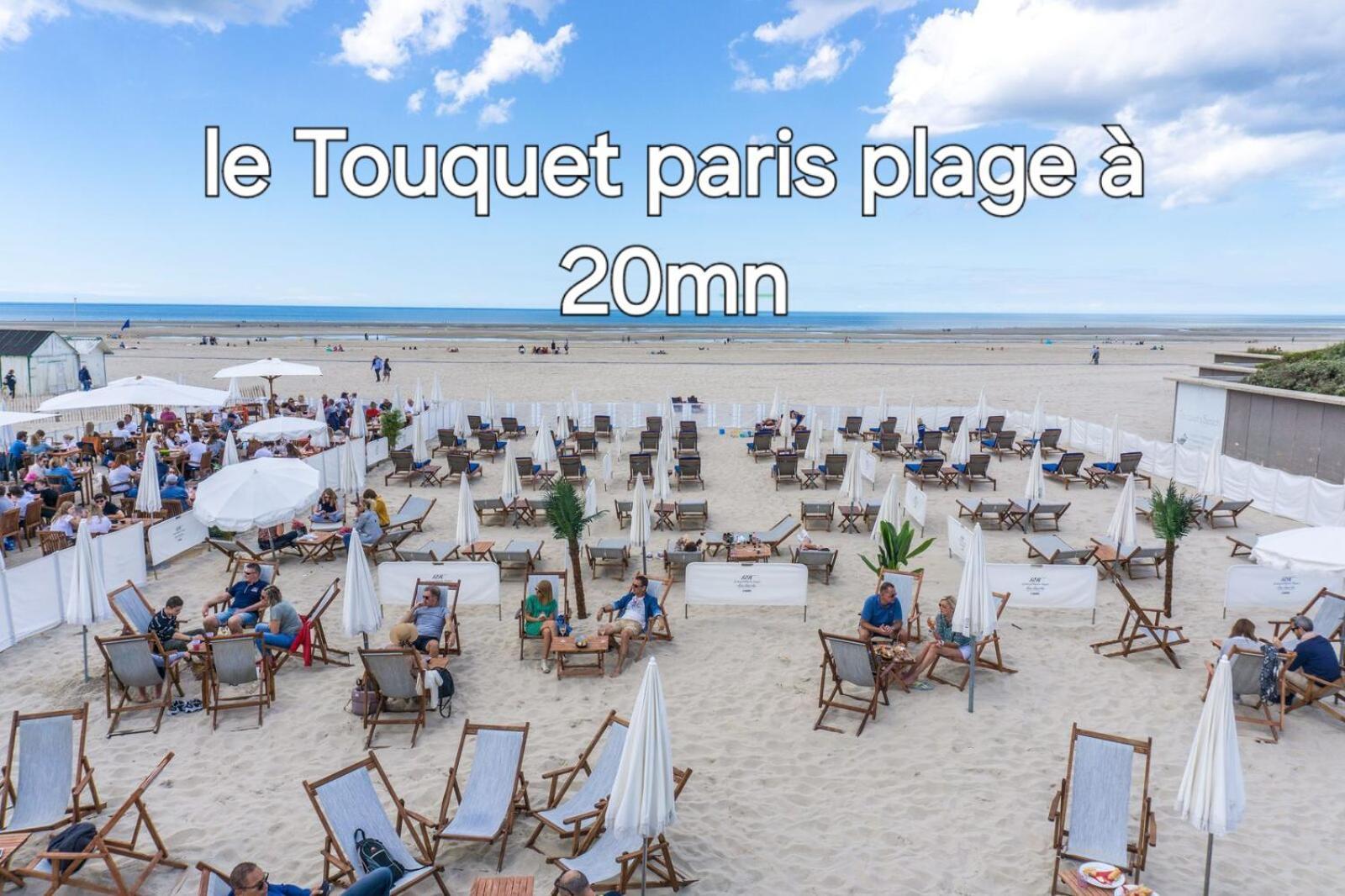 Mat'Elo Apartment Neufchatel Hardelot Bagian luar foto